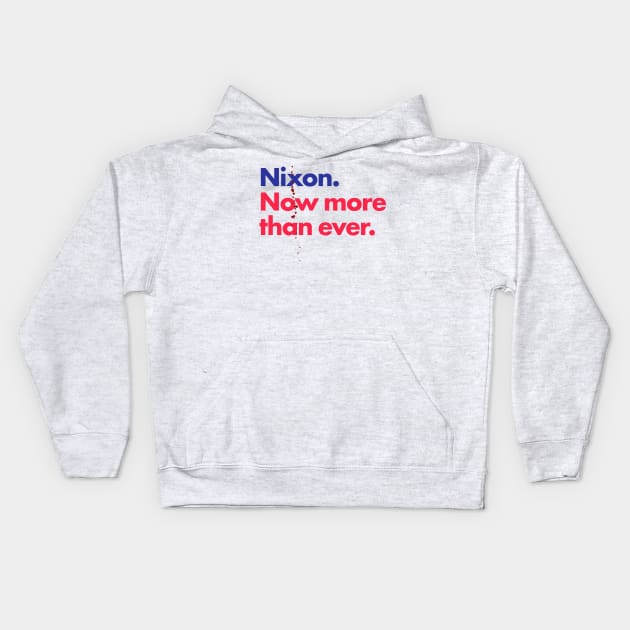 Preacher: Nixon. Now more than ever. Kids Hoodie by BustedMike